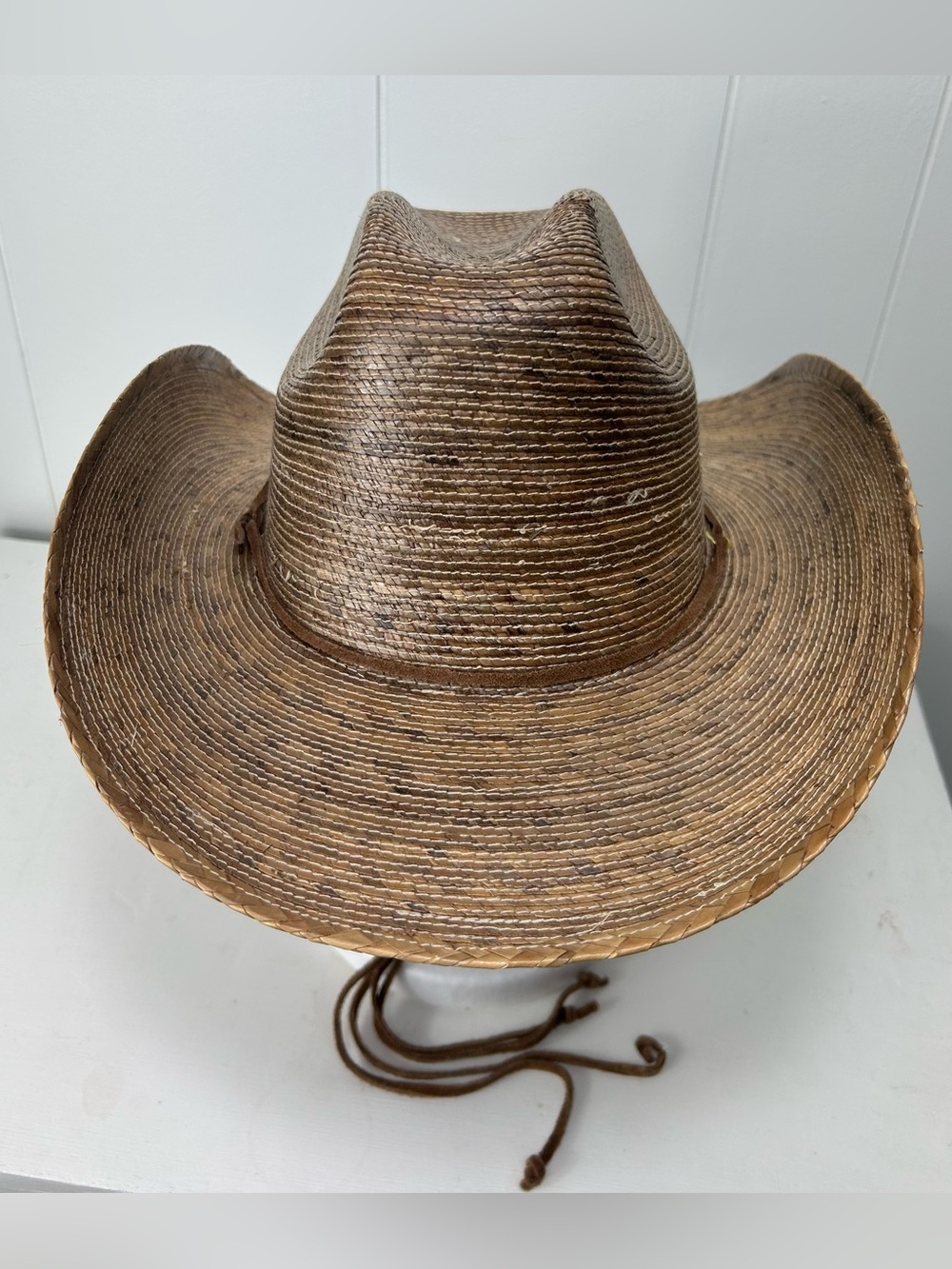 Tula Natural Palm Western Hat